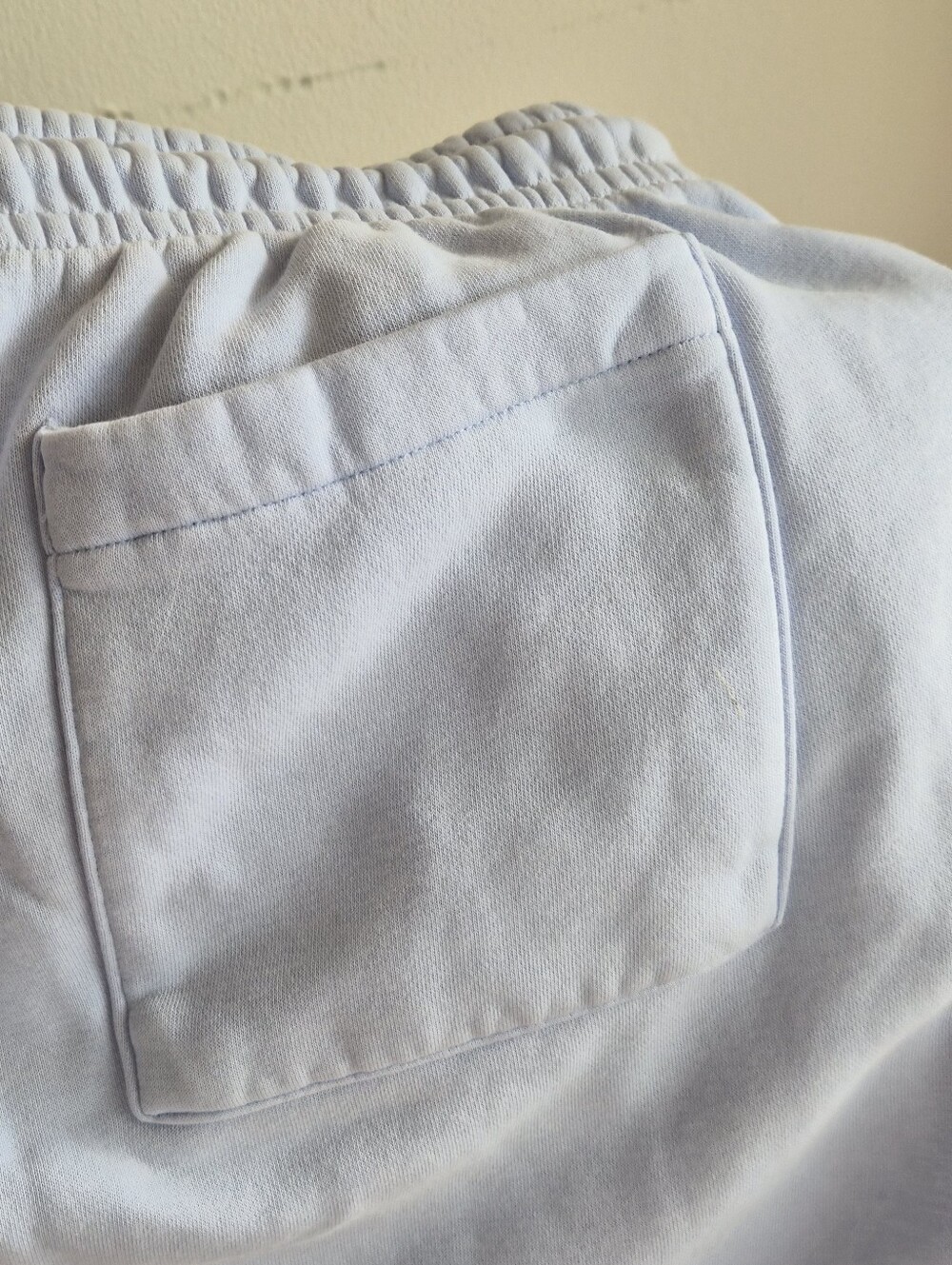 Jordan Essentials Fleece Sweatpants Carolina Powder Ice Baby Blue XL - Picture 5 of 8